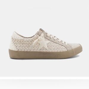 Shu Shop Paula Bone Woven Shoes Size 6.5 M